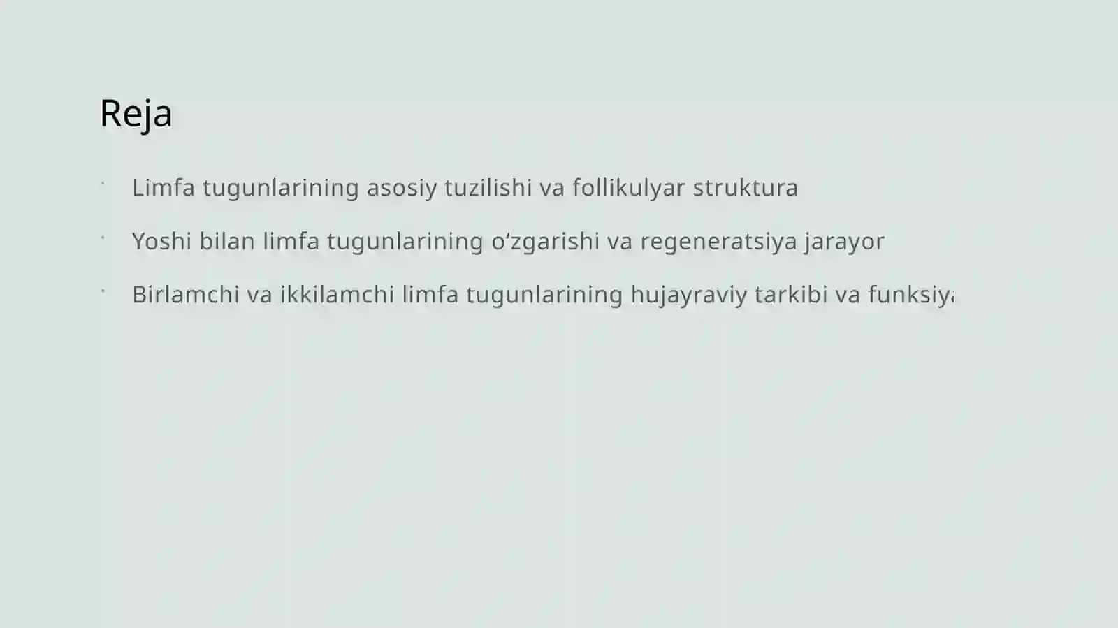 Limfa tugunlari 2