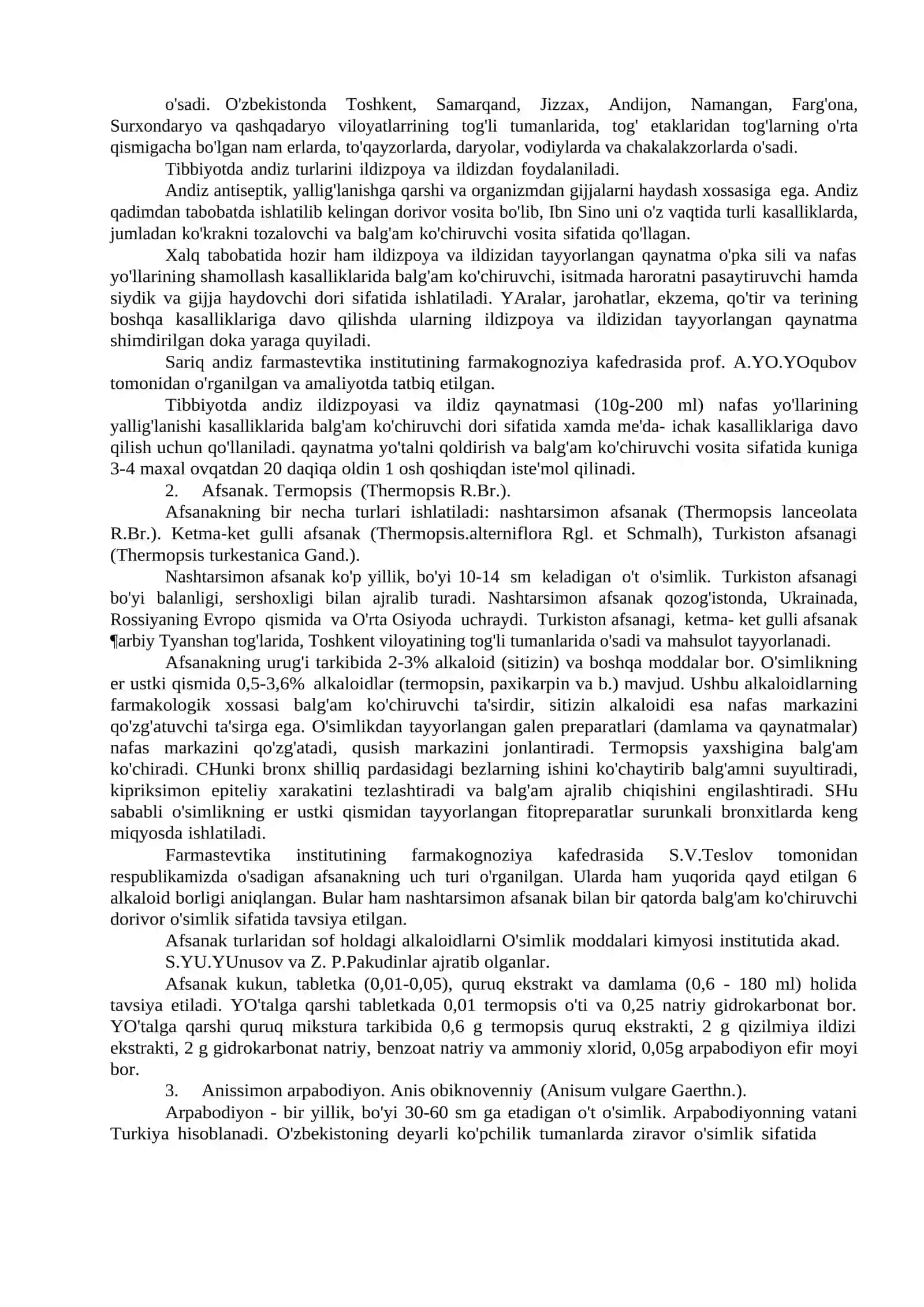 MA'RUZA-12 Nafas a'zolariga ta'sir etadigan dorivor o'simliklar 2