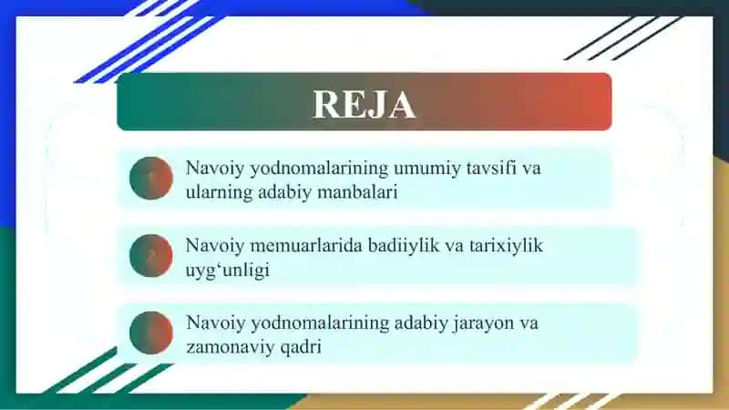 Navoiy yodnomalari – memuar janrining yuksak namunasi 2