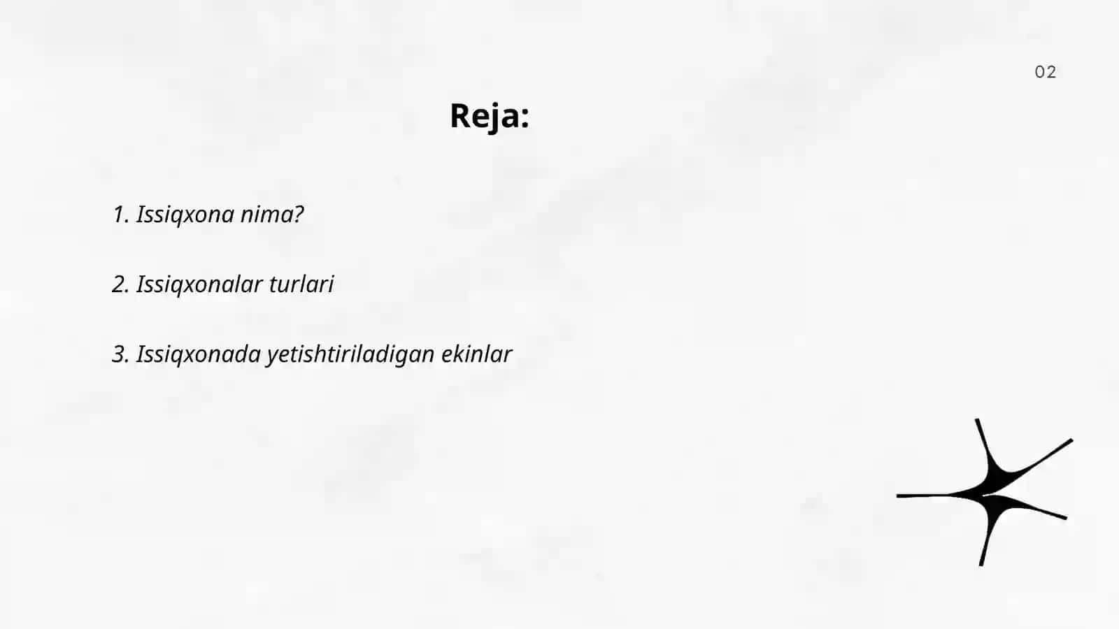 Issixona tashkil etish bo‘yicha taqdimot 2