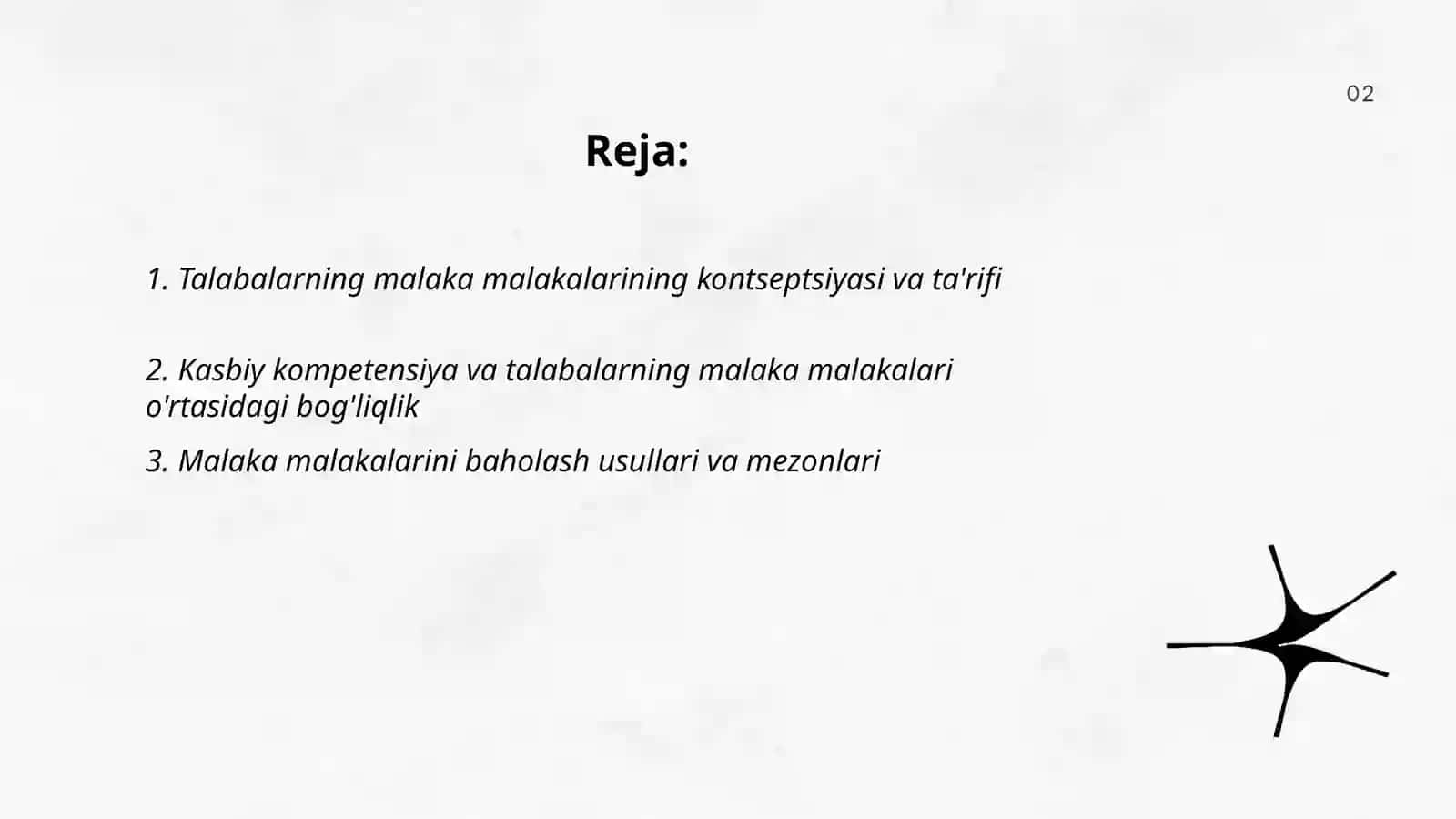 Malaka malakalari va kasbiy kompetensiyalar 2