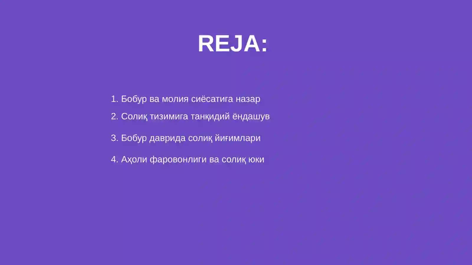 Бобурнинг солиқ солишга танқидийқарашлари 2