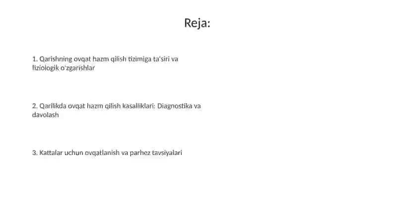 Qarishning ovqat hazm qilish tizimi 2