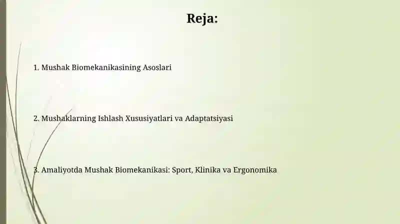 Mushak Biomekanikasi 2