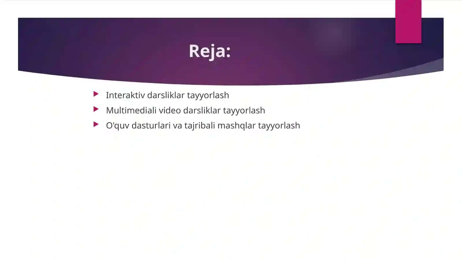 O'quv jarayonida multimedia resurslaridan foydalanish 2