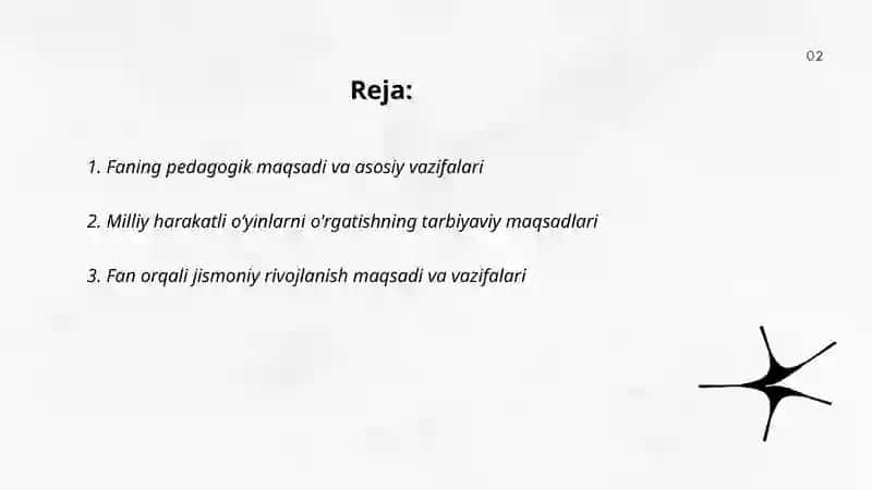 Milliy harakatli oʻyinlar va uni oʻqitish metodikasi 2