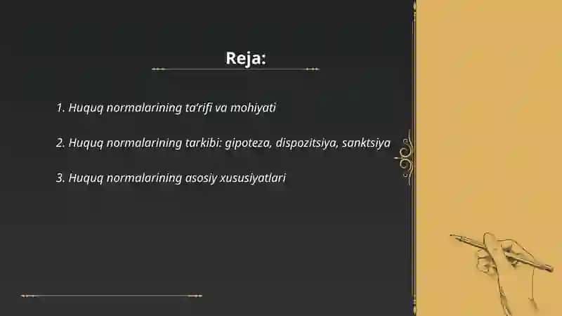 Huquq normalari 2