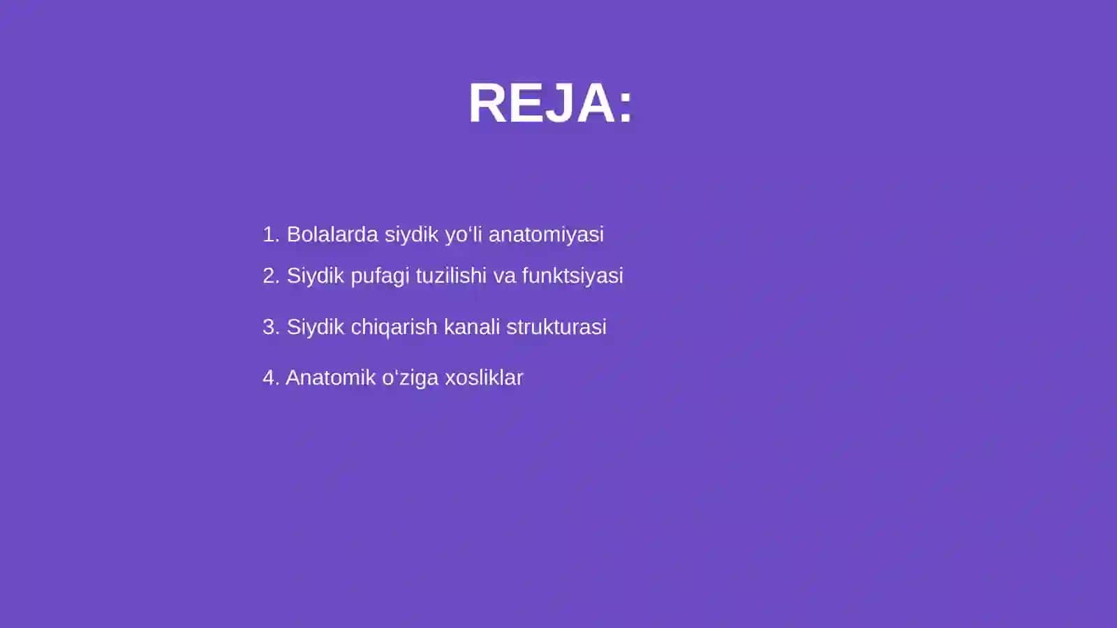 Bolalarda siydik yo‘li,siydik pufagi,siydik chiqarish kanali anatomik fiziologik hususiyatlari 2