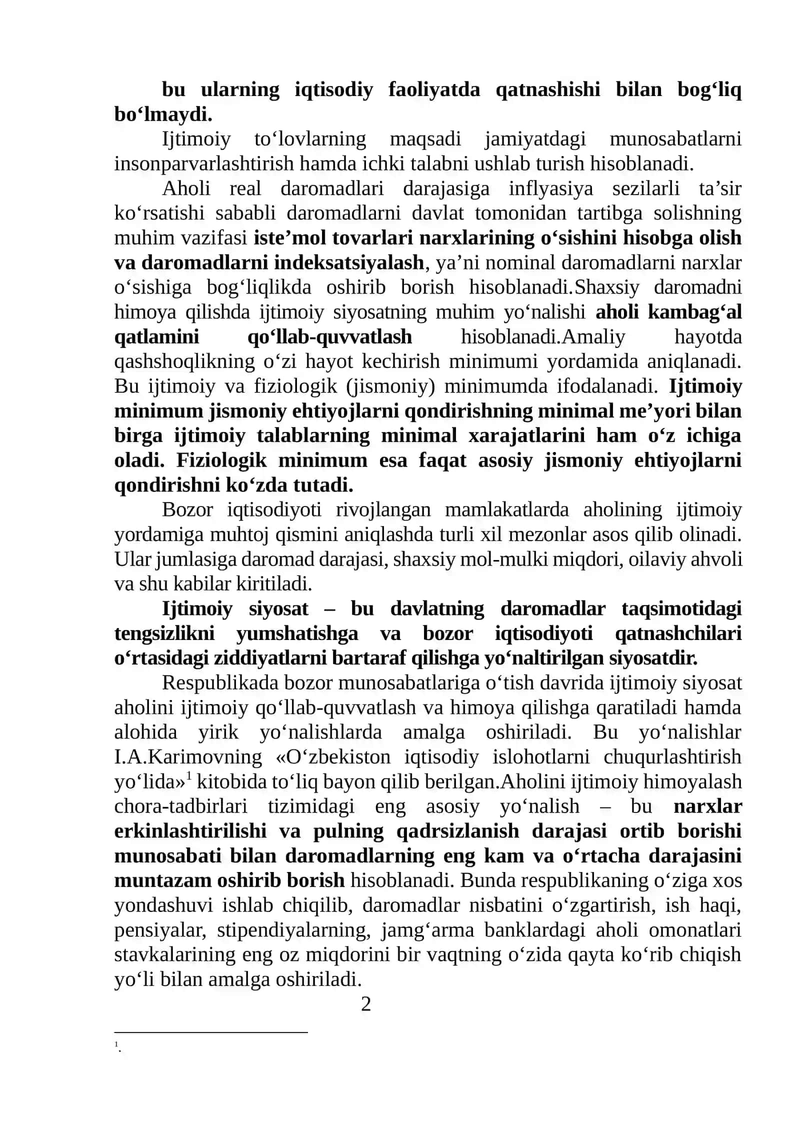 6-MA’RUZA. O’ZBEKISTON RESPUBLIKASIDAGI IJTIMOIY O’ZGARISHLAR 2