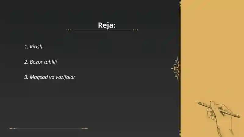 Shaxsiy ish reja tuzish 2