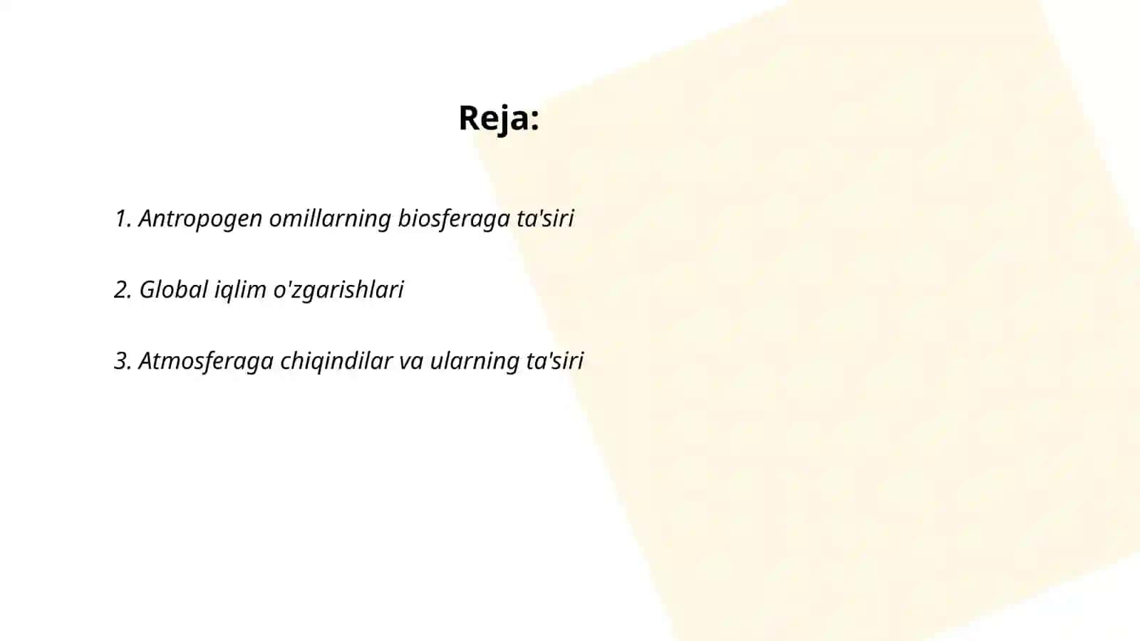 Antropogen omilning biosfera evalyutsiyasiga ta'siri 2