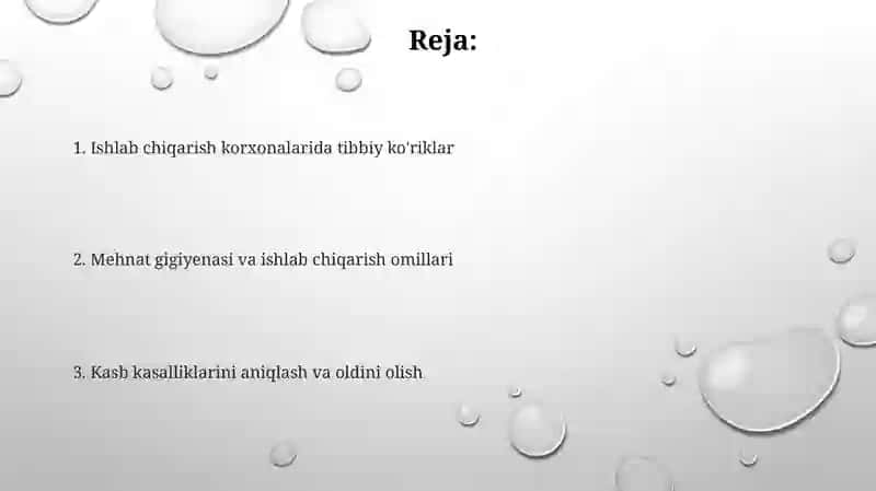Umumiy amaliyot shifokorlari (UASH) ishlab chiqarish korxonalarida xodimlarning salomatligini saqlashda 1-darajali rol o'ynaydi 2