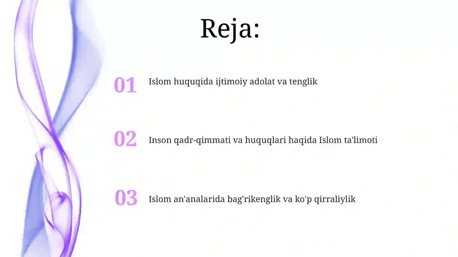 Islom huquqida ijtimoiy adolat va tenglik 2