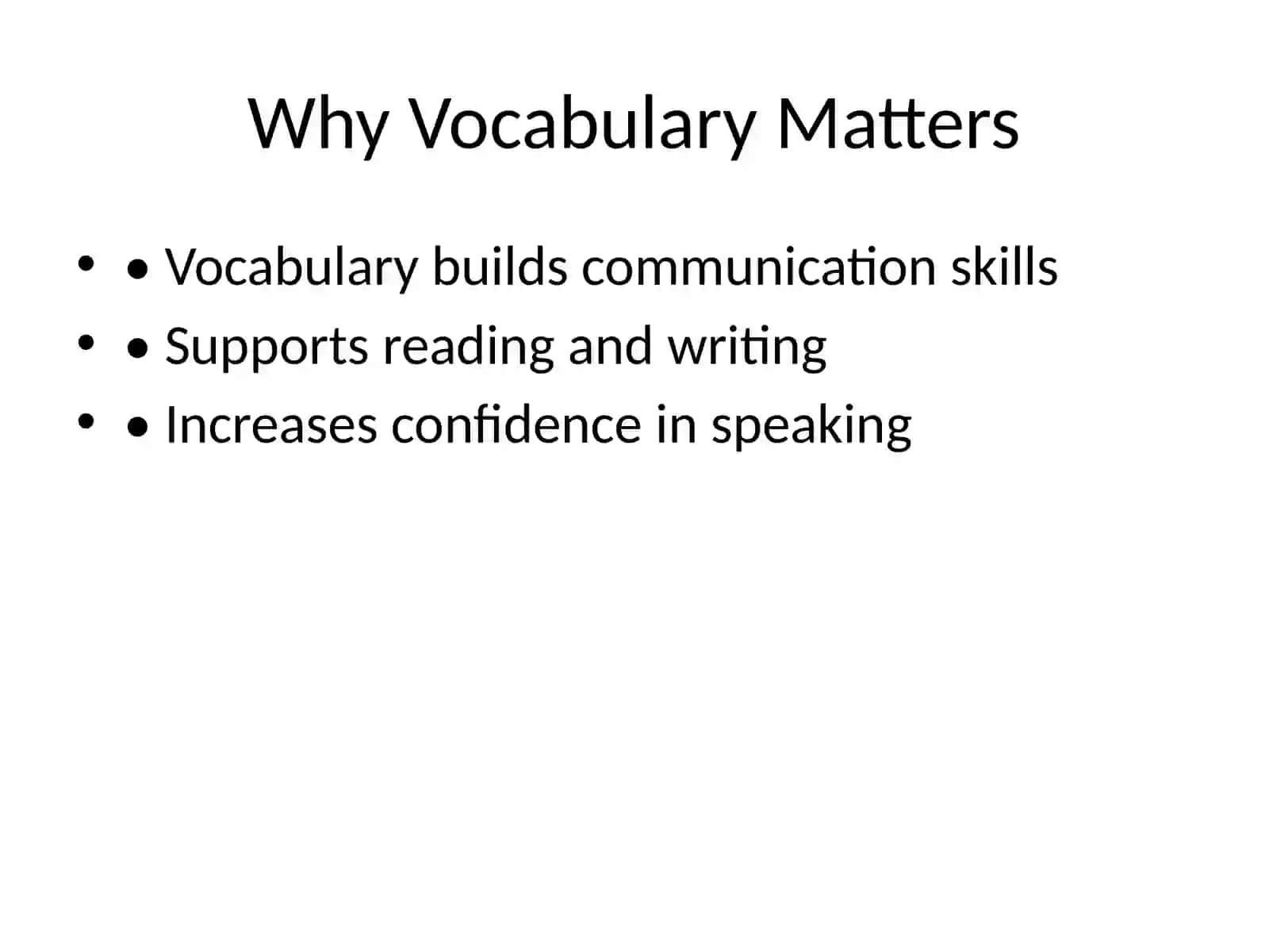 Teaching Vocabulary for Young Learners 2