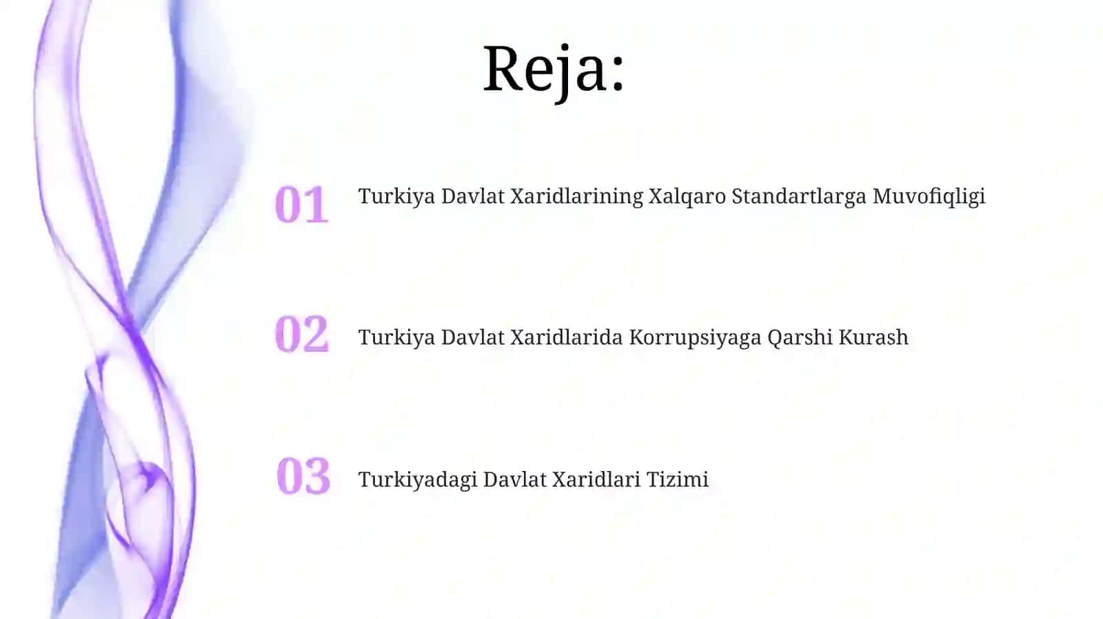 Turkiya Davlat Xaridlarining Xalqaro Standartlarga Muvofiqligi 2