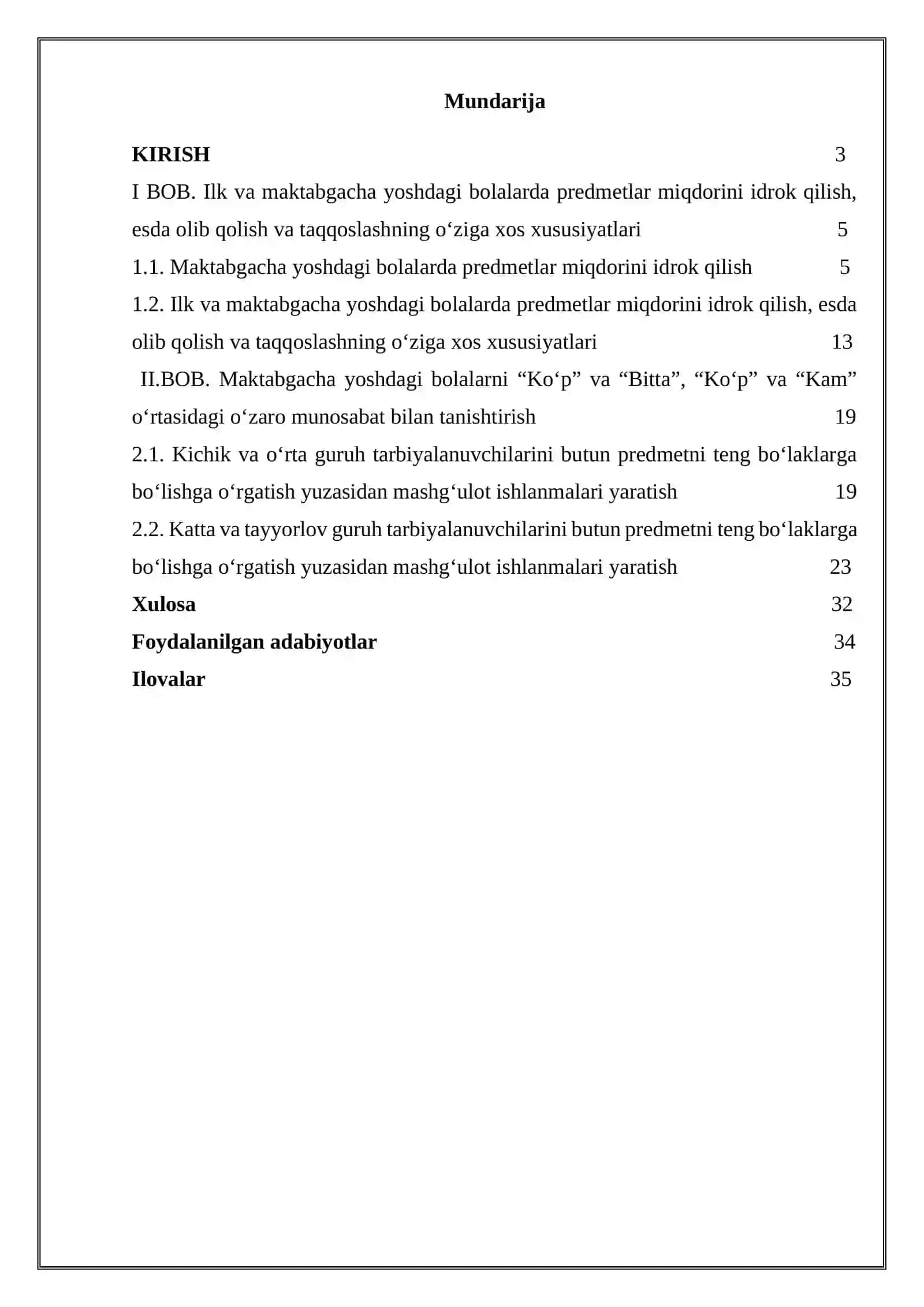 Maktabgacha ta’lim yoʻnalishi 2-kurs 205-guruh talabasi 2
