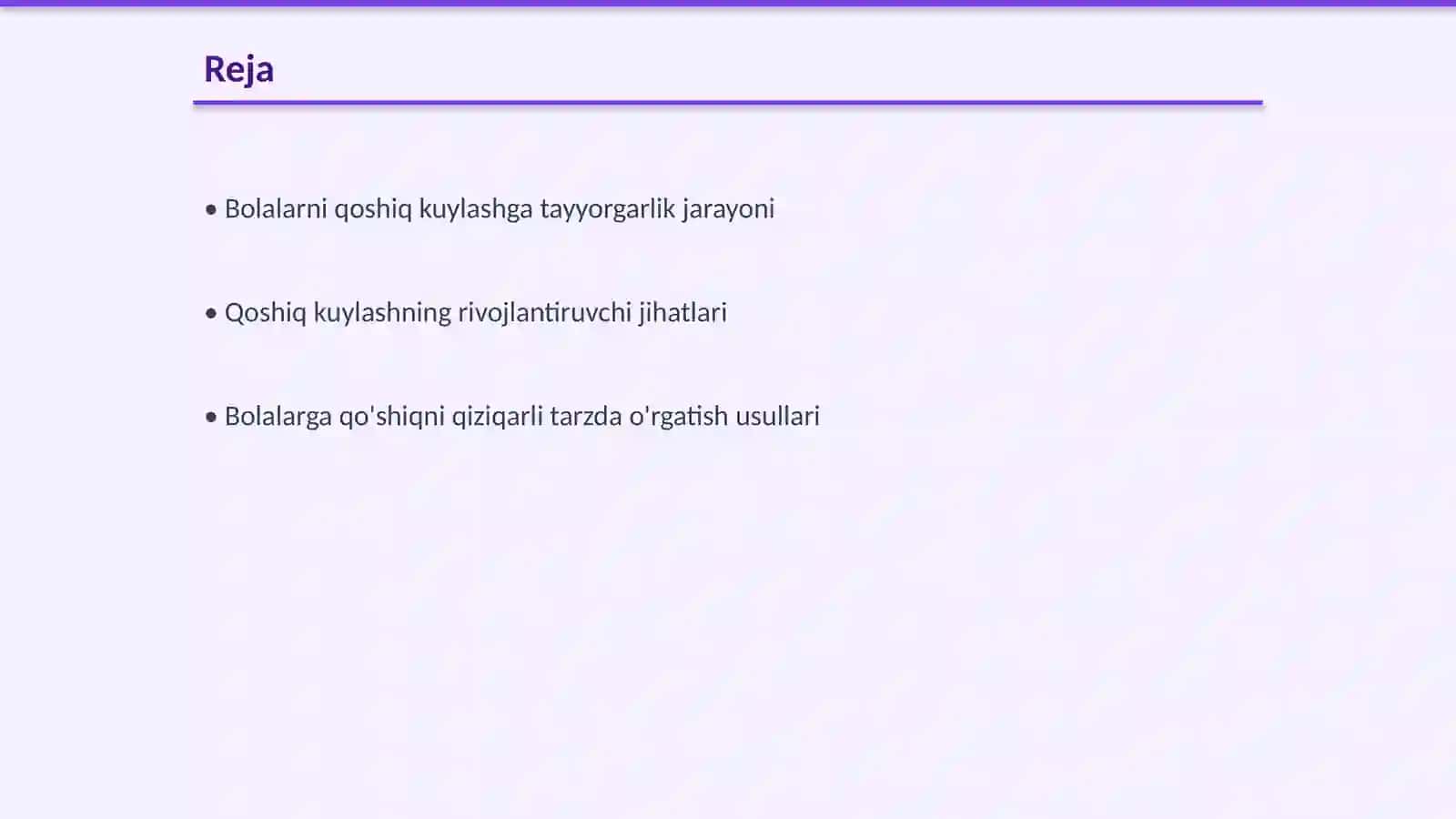 Bolalarni qoshiq kuylashga orgatish 2