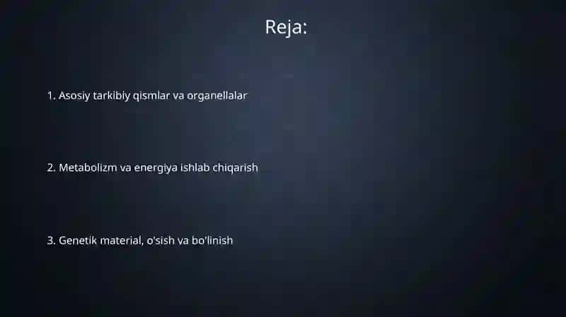 Oʻsimlik va hayvon hujayrasining oʻxshashlik belgilari 2