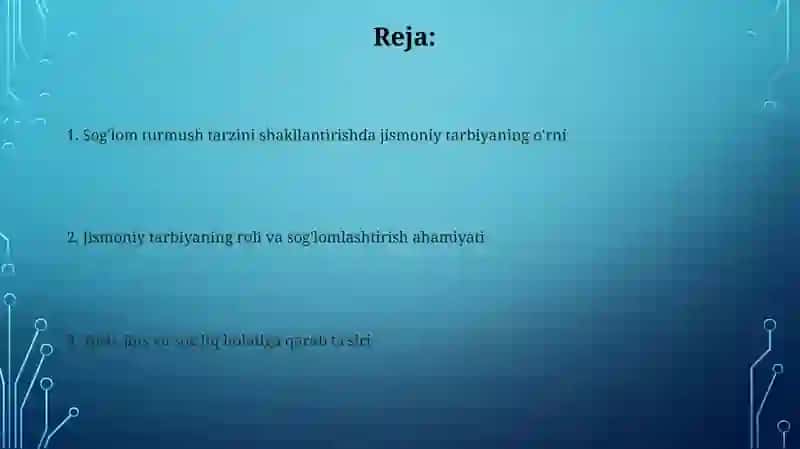 Jismoniy tarbiyaning roli va valeologik ahamiyati 2