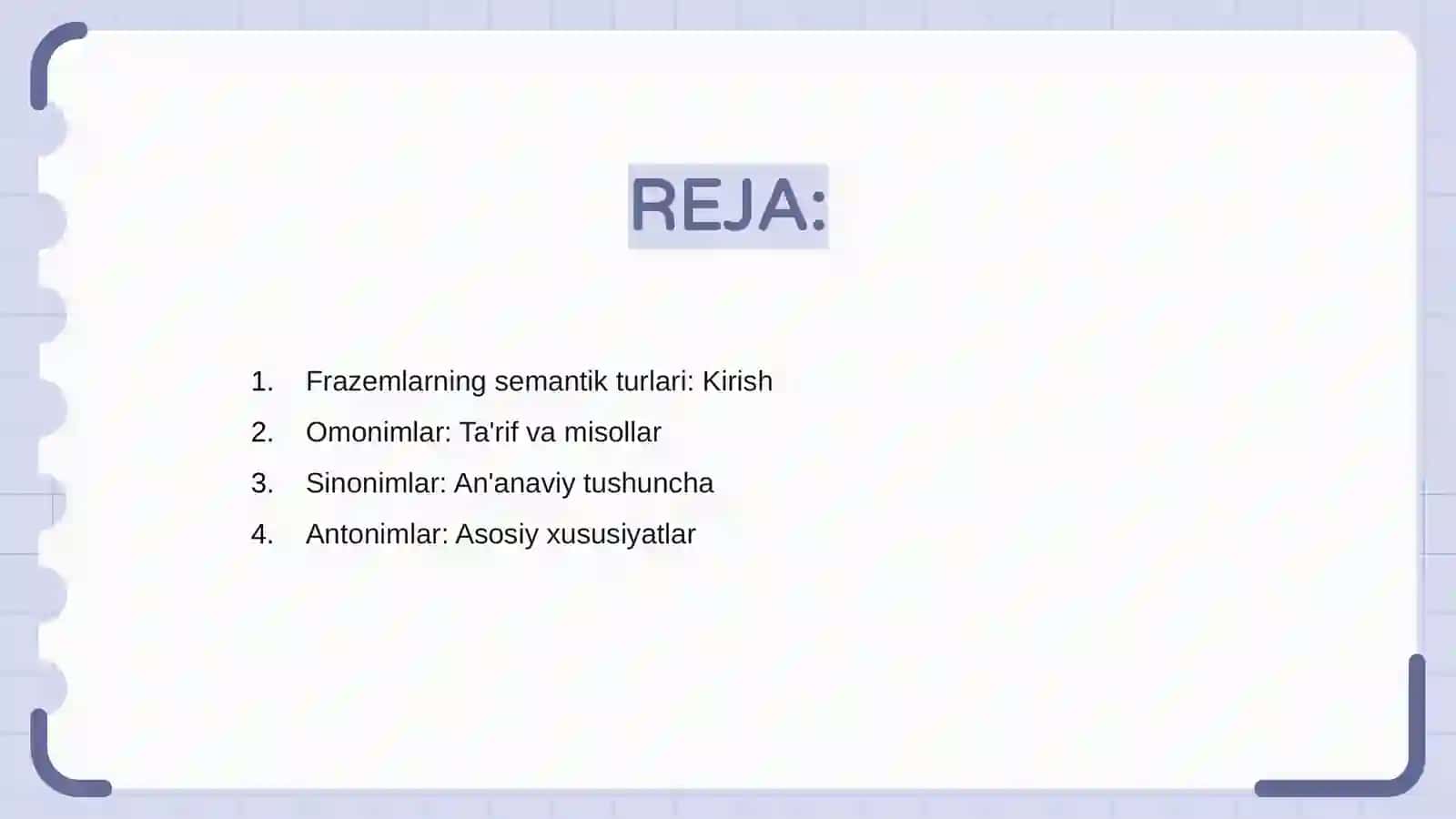 Frazemlarning semantik turlari 2