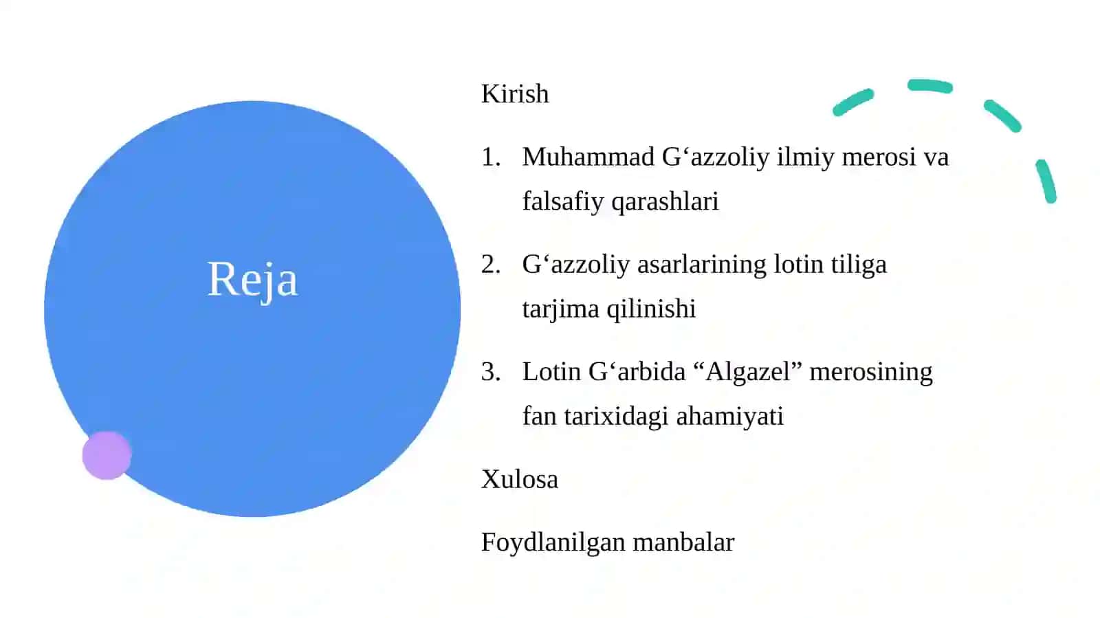 Muhammad  Gʻazzoliyning lotin tiliga tarjima qilingan asarlari va ularning fan tarixidagi ahamiyati 2