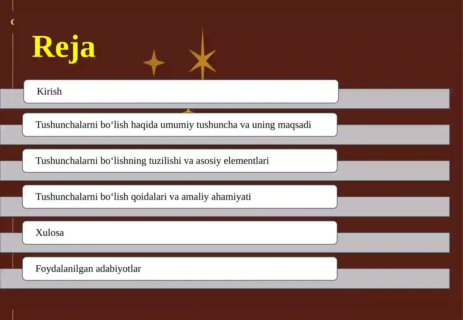 Tushunchalarni bo‘lishning maqsadi va tuzilish 2