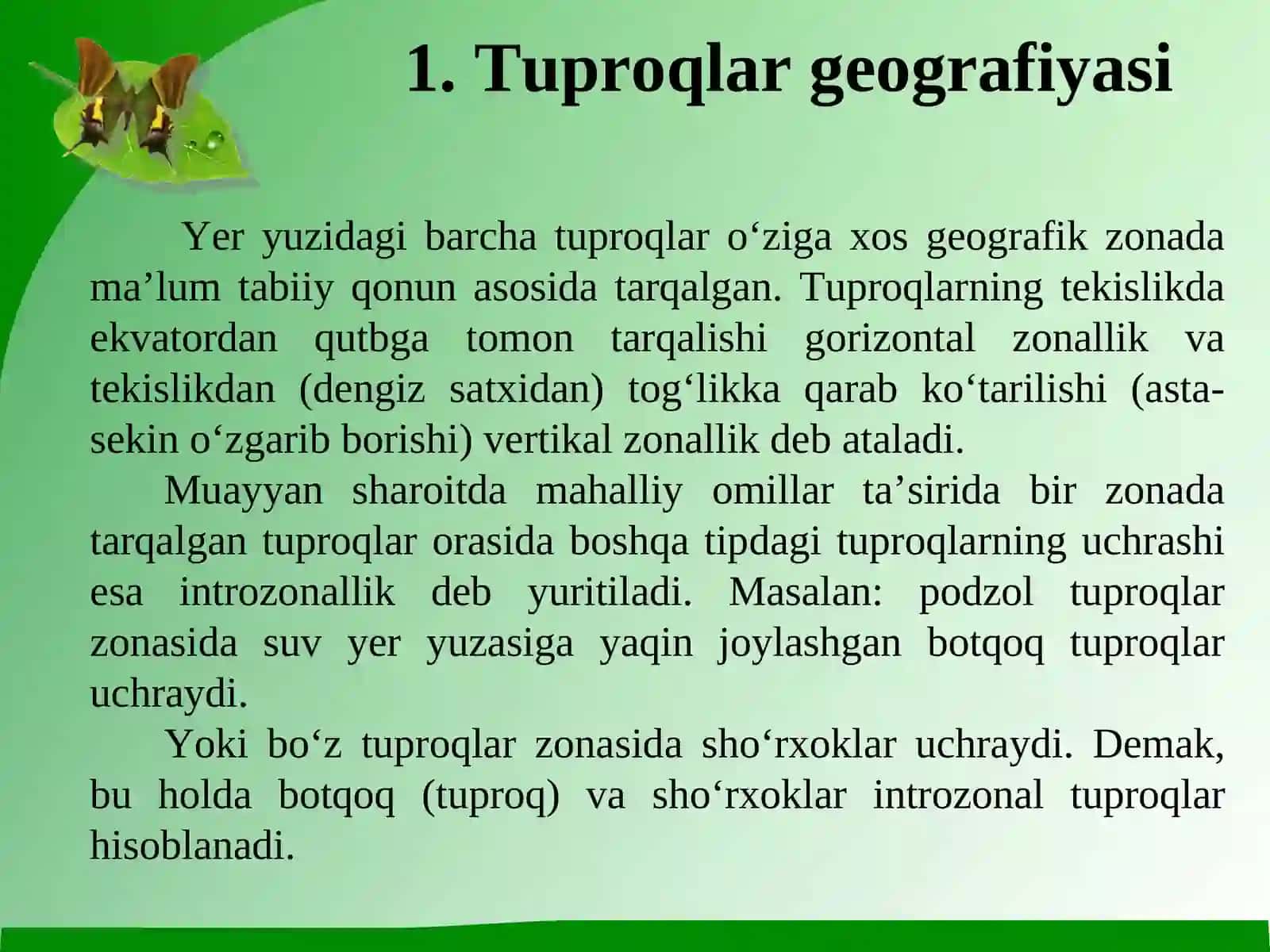 O‘zbekiston tuproqlarigeografiyasi 2
