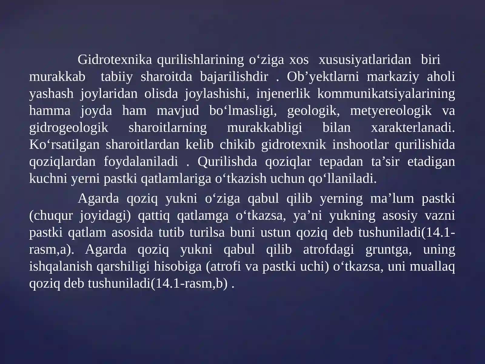Qoziq ishlarining ahamiyati, umumiy tushunchalar va turlari 2