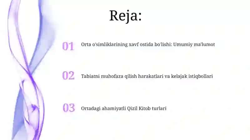 Muvaffaqiyatli Tabiatni Muhofaza Qilish Tashabbuslari 2