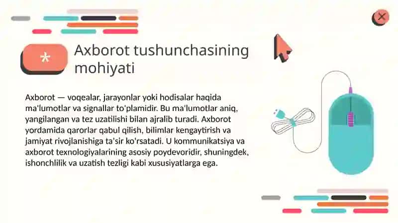Axborot tushunchasi 2