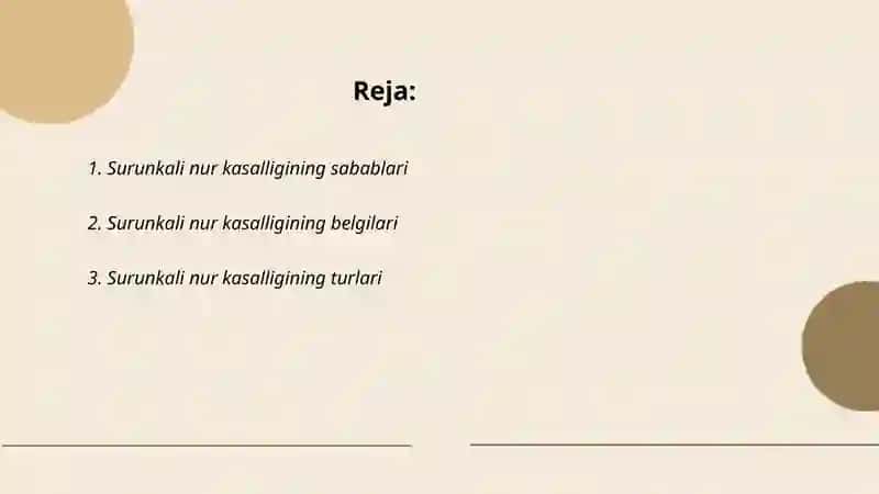 Surunkali nur kasalligi 2