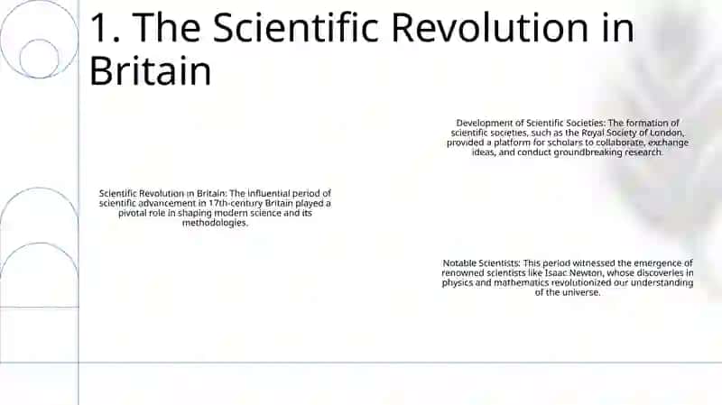 Science Development In Great Britain 2