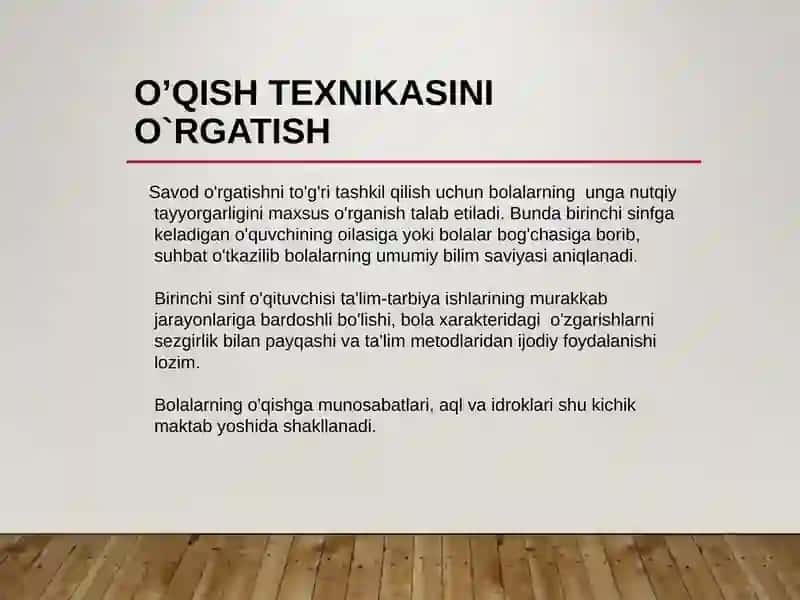 TEZ O’QISHGA O’RGATISH USULLARI 2