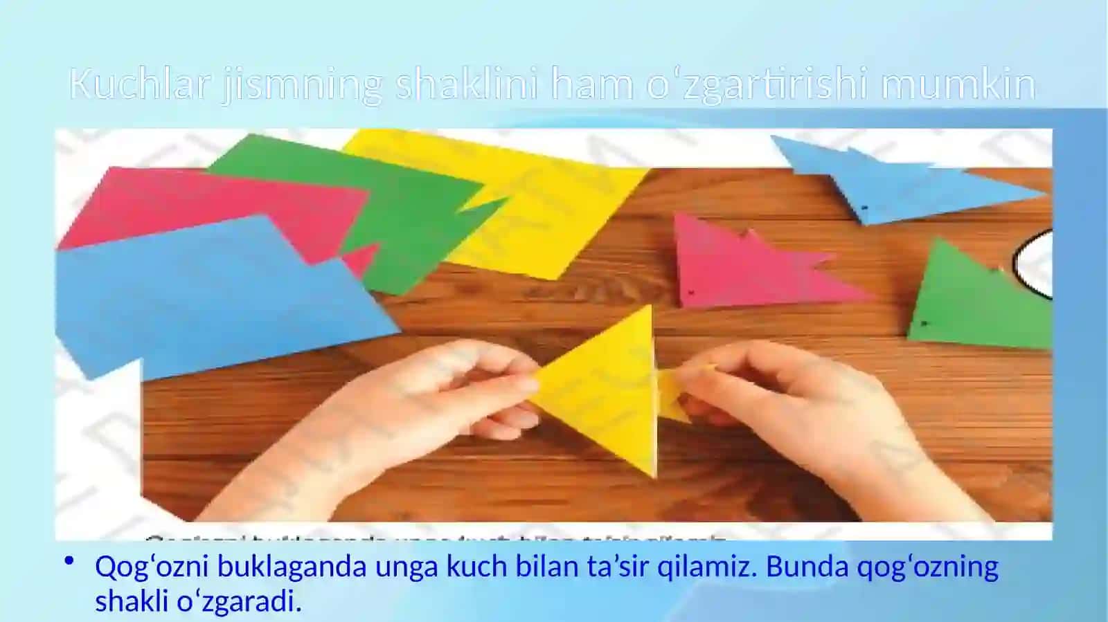 Harakatlanayotgan jismlarga'sir etuvchi kuchlar 2