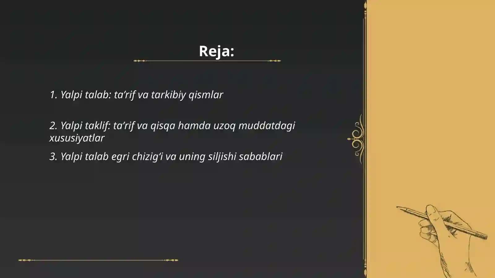 Yalpi talab va yalpi taklif 2