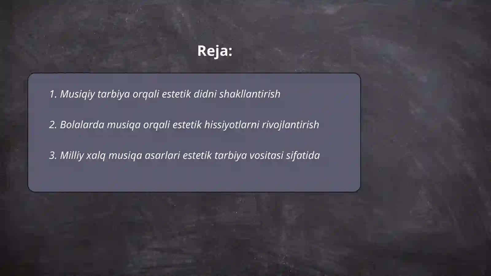 Estetik tarbiya musiqaviy tarbiya vositasi sifatida 2