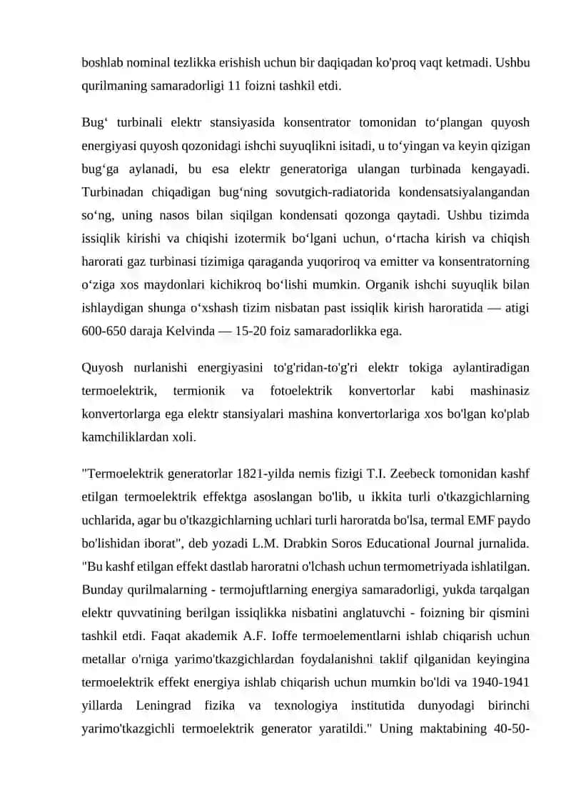 Quyosh panellarini ishlab chiqarish texnologiyasi 2