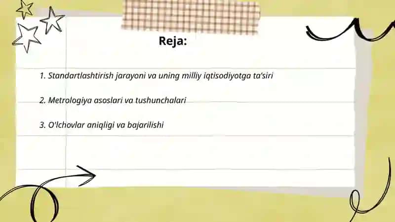 Standartlashtirish va metrologiya boyicha Davlat nazorati 2