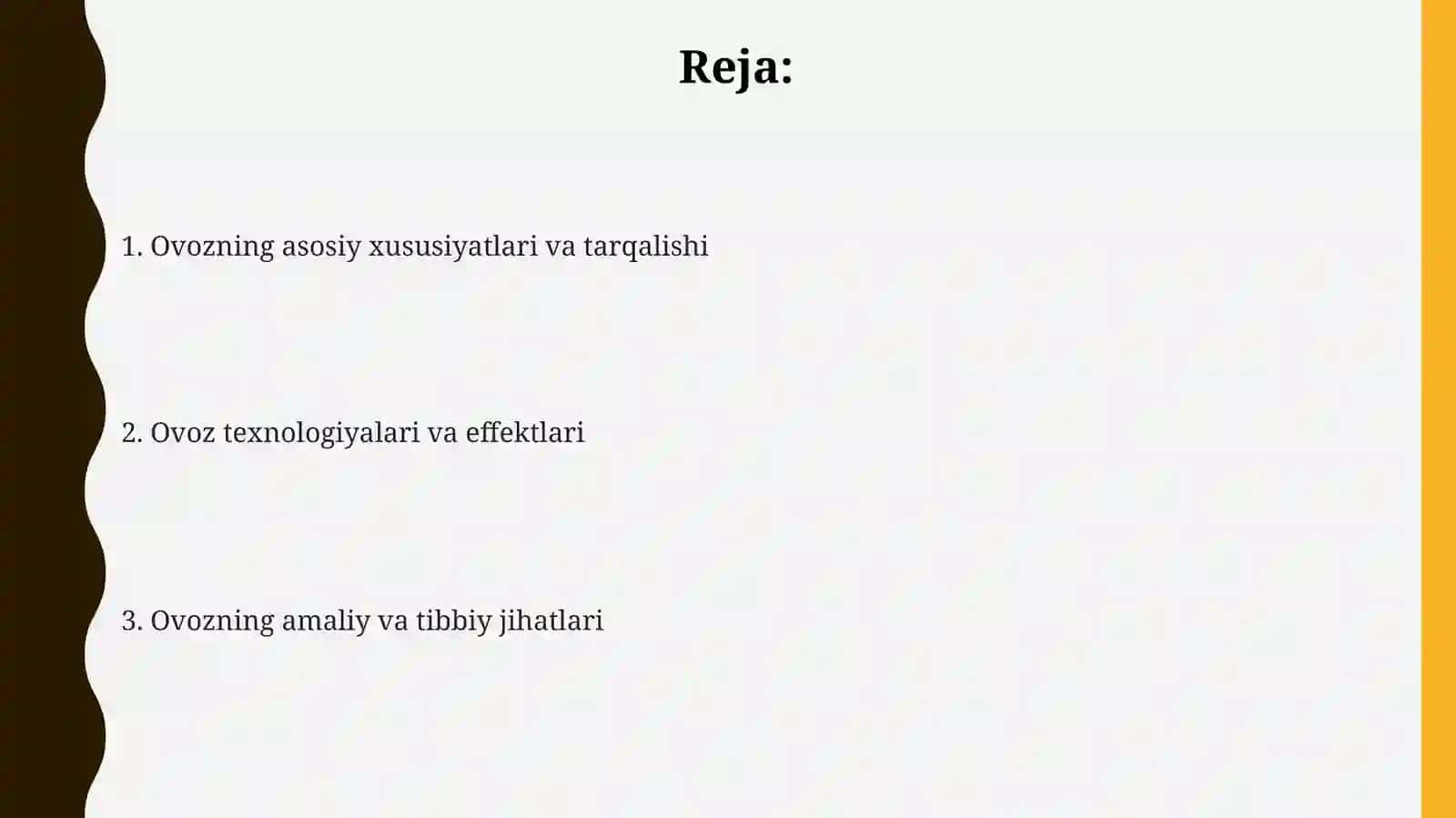 Tovushlar mavzusi 2