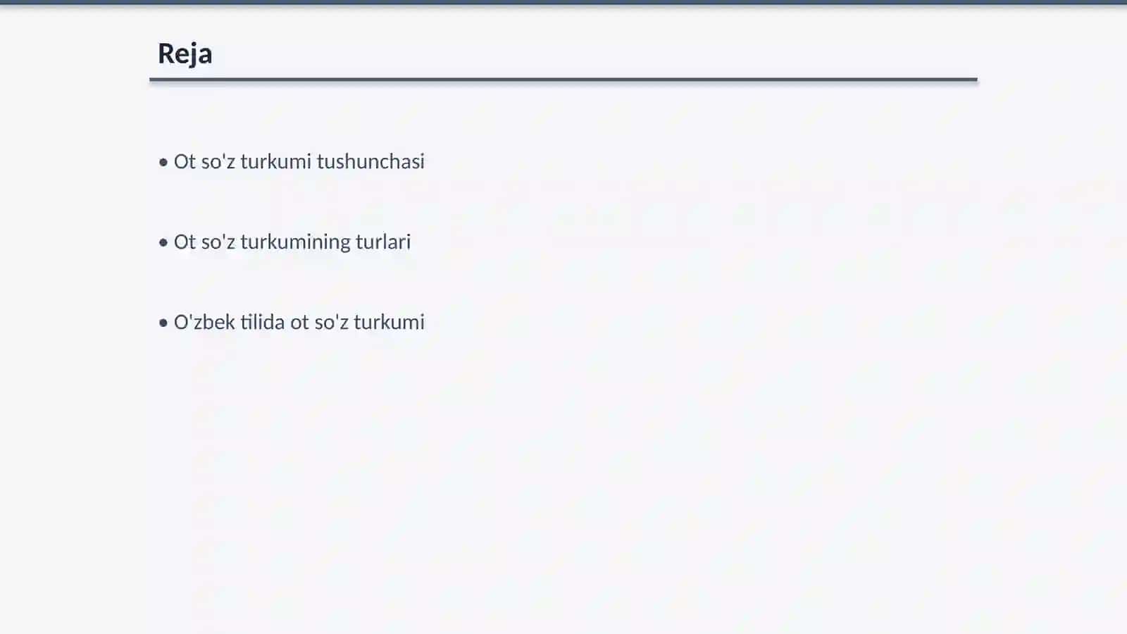 Ot soʻz turkumi va uning oʻrganilish tarixi 2