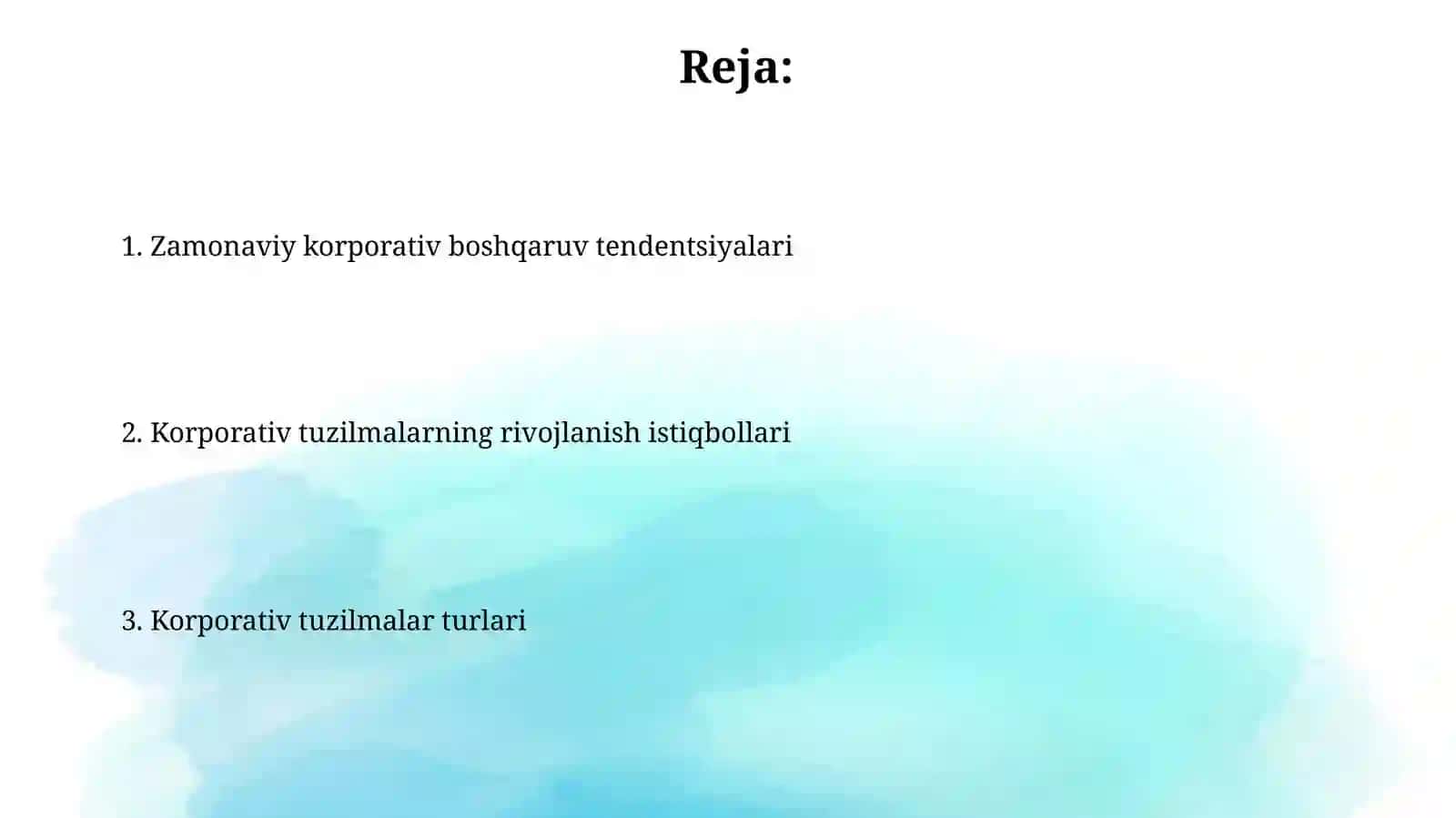 Karparativ tuzilmalar va ular rivojlanishi istiqbollari 2