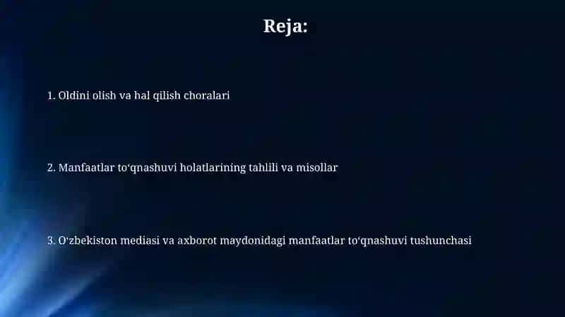Jahon media va axborot makonida manfaatlar toʻqnashuvi 2