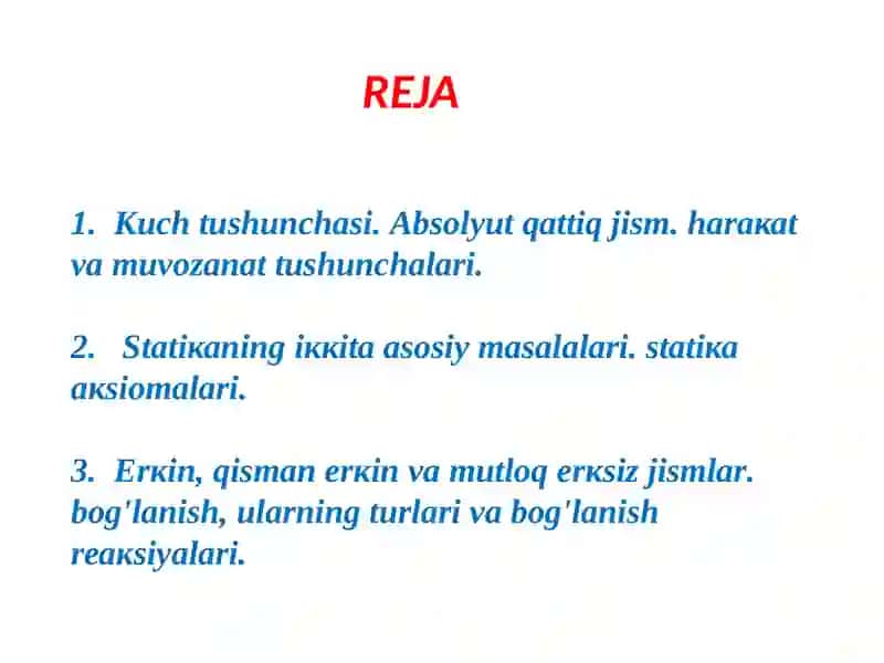 Stаtiкаningasosiytushunchalari 2