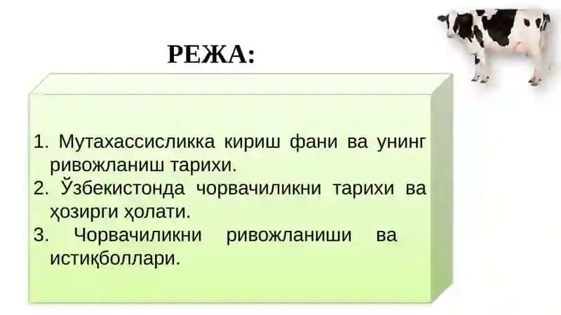ЕР ЮЗИДАГИ ОЗИҚ – ОВҚАТ ЗАНЖИРИ 2