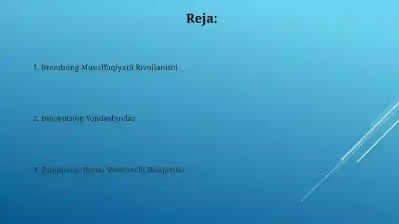 Zamonaviy brend yaratish bosqichlari va innovatsion yondashuvlar 2