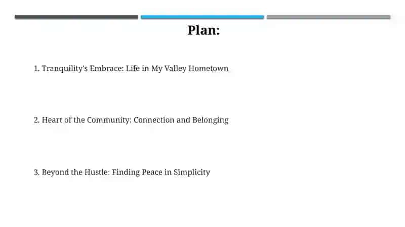 Tranquility's Embrace: Life in My Valley Hometown 2