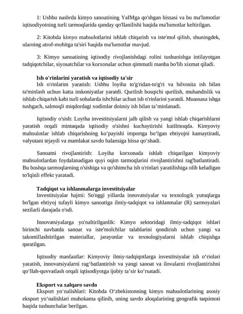 Kimyoviy Moddalar Va Undan Xalq Xojaligida Foydalanisb Nigoraxon 2