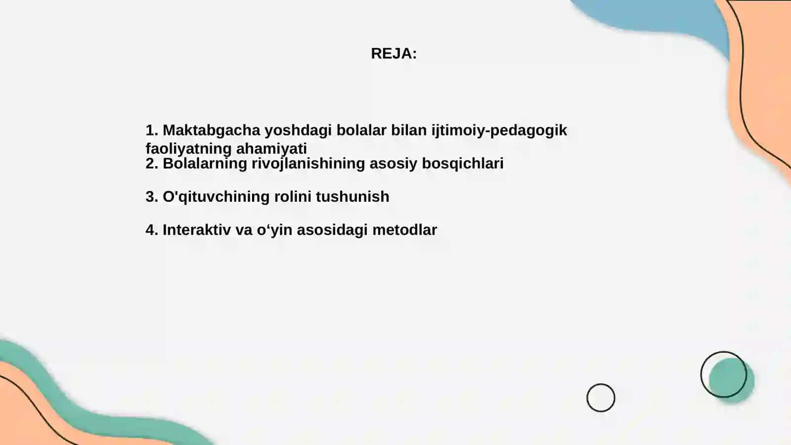 Maktabgacha yoshdagi bolalar bilan olib boriladigan ijtimoiy-pedagogik faoliyat 2