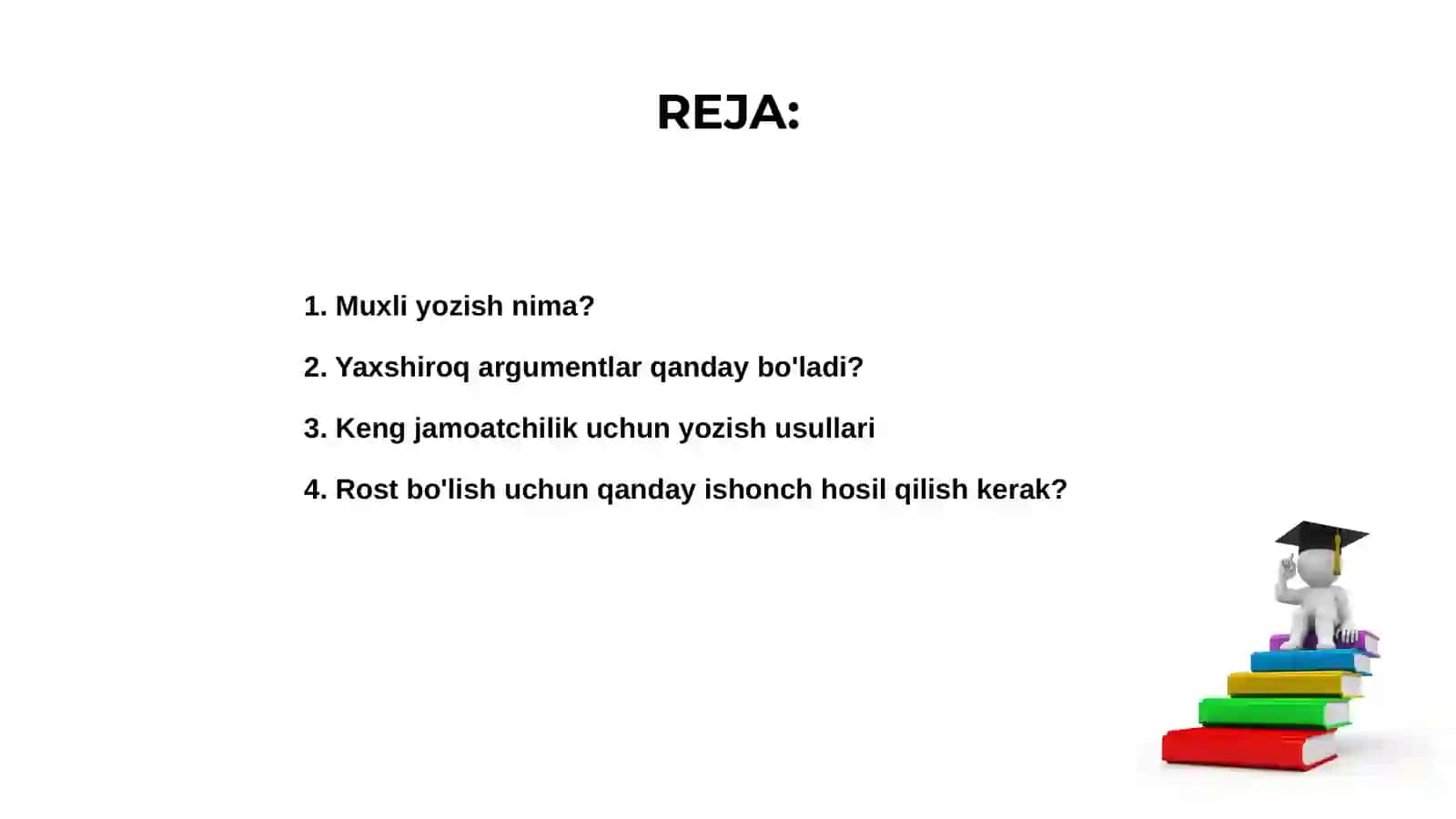 Muxli yozish nima? 2