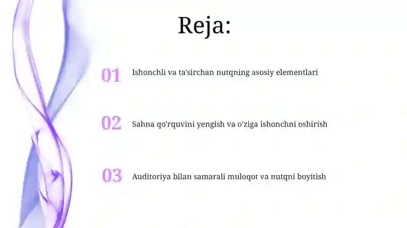 Ishonch va Sahna Qo'rquvini Yengish 2